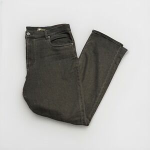 Faherty Pants Mens 38x32 Green Olive Stretch Terry 5 Pocket Chino Trousers